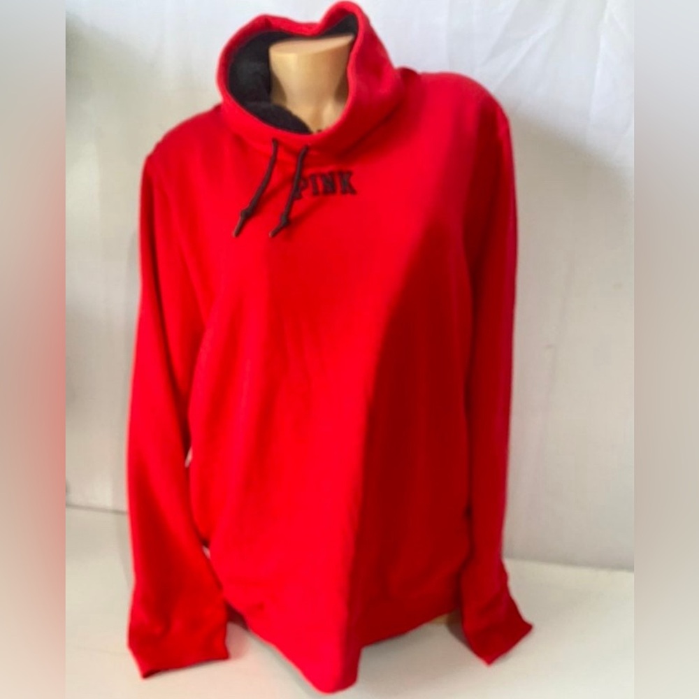 NWOT PINK Victoria Secret Sherpa Sweatshirt